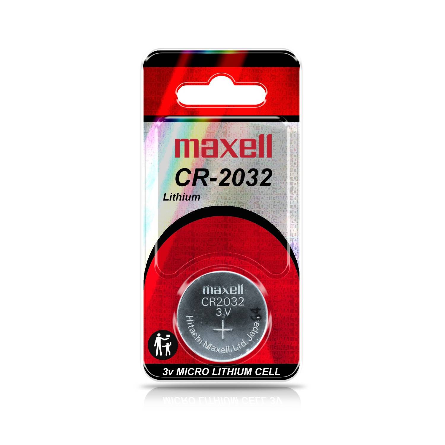 MAXELL Pila 3,2x20mm Litio Lithium Reloj 3V CR2032 para Placa Madre