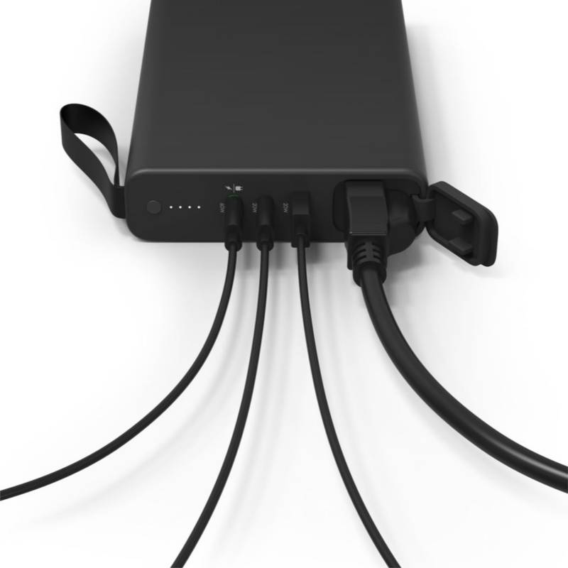 Batería externa de 20000mAh para portátil y MacBook, USB-C 100W