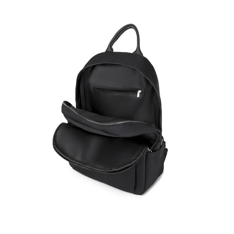 Mochila Impermeable De Tela De Nailon Para Mujer, Bolso Escolar De