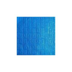 GENERAC - Pack 10 Lamina Papel Mural Autoadhesivo 3d Ladrillo  azul