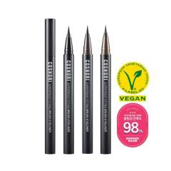 COSNORI - Delineador Coreano Super Proof Fitting Brush Eyeliner 01 #Black