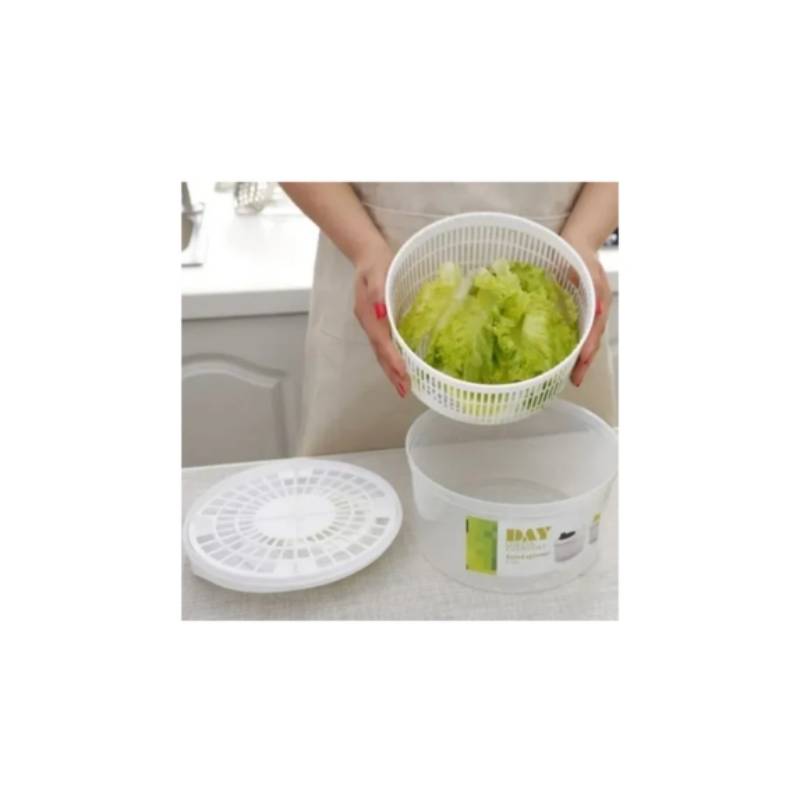 Centrifugador lechuga y verduras, de acero inoxidable