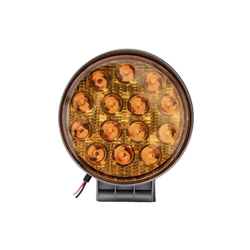 Luz Foco Neblinero 14 Led 4x4 Auto Caminon Redondo