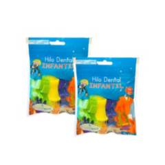 DENTWELL - Hilo Dental Infantil pack 2 unidades
