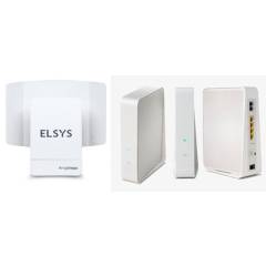 GENERICO - Antena internet rural - Elsys  router wifi kit completo Amplimax 30km