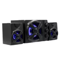 MONSTER - Parlante Subwoofer Monster Games Blowout 2.1 USB RGB