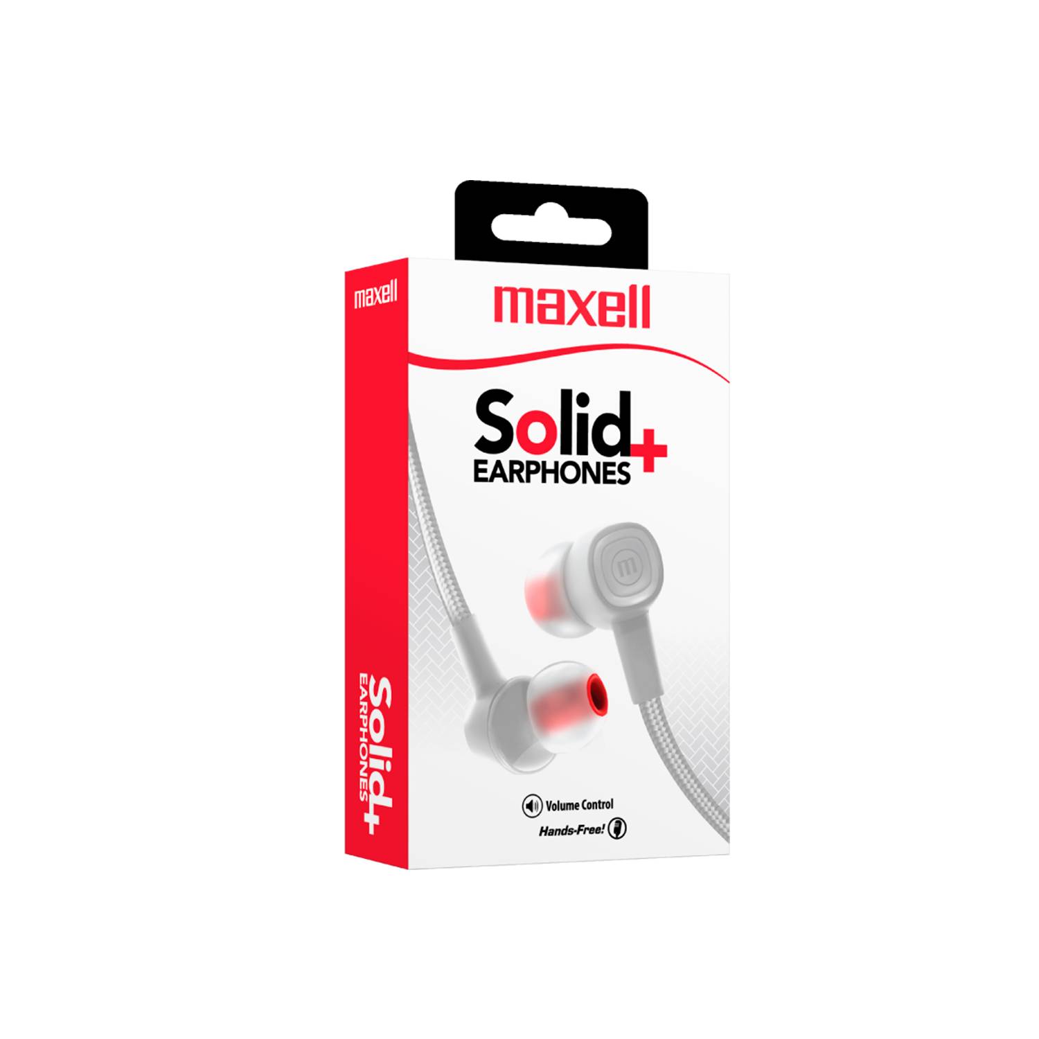 MAXELL Audifonos SIN 8 Maxell Solid Earphones TRRS 3.5mm