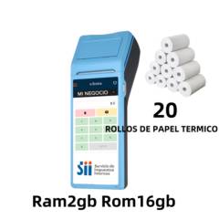 GENERICO - Máquina boleta electrónica sii impresora ram2GB rom16GB
