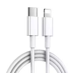 GENERICO - Cable Carga Rapida USB-C  Lightning 1mts