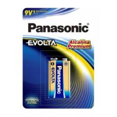 PANASONIC - Pila Bateria 9V Alcalina Evolta Panasonic