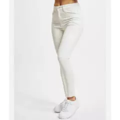APOSTOL - Pantalon Ecocuero Mujer - Jeans  Elasticados Botón Cierre