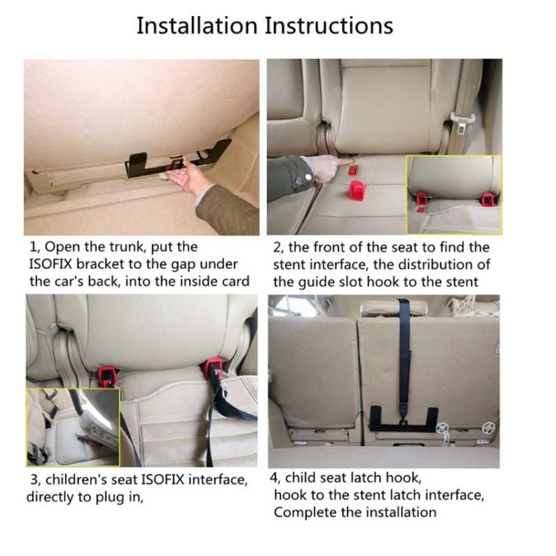 Adaptador Isofix Para Auto