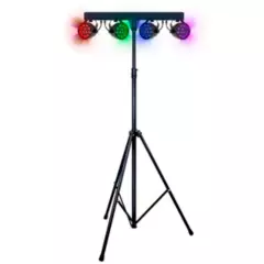 MICROLAB - Pedestal Led De Luz Fiesta Stand PAR Light RGB 8359