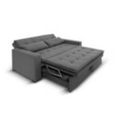 RE DECORA Sofa reclinable / Sillon reclinable 2.04 mts. Color Gris Oscuro