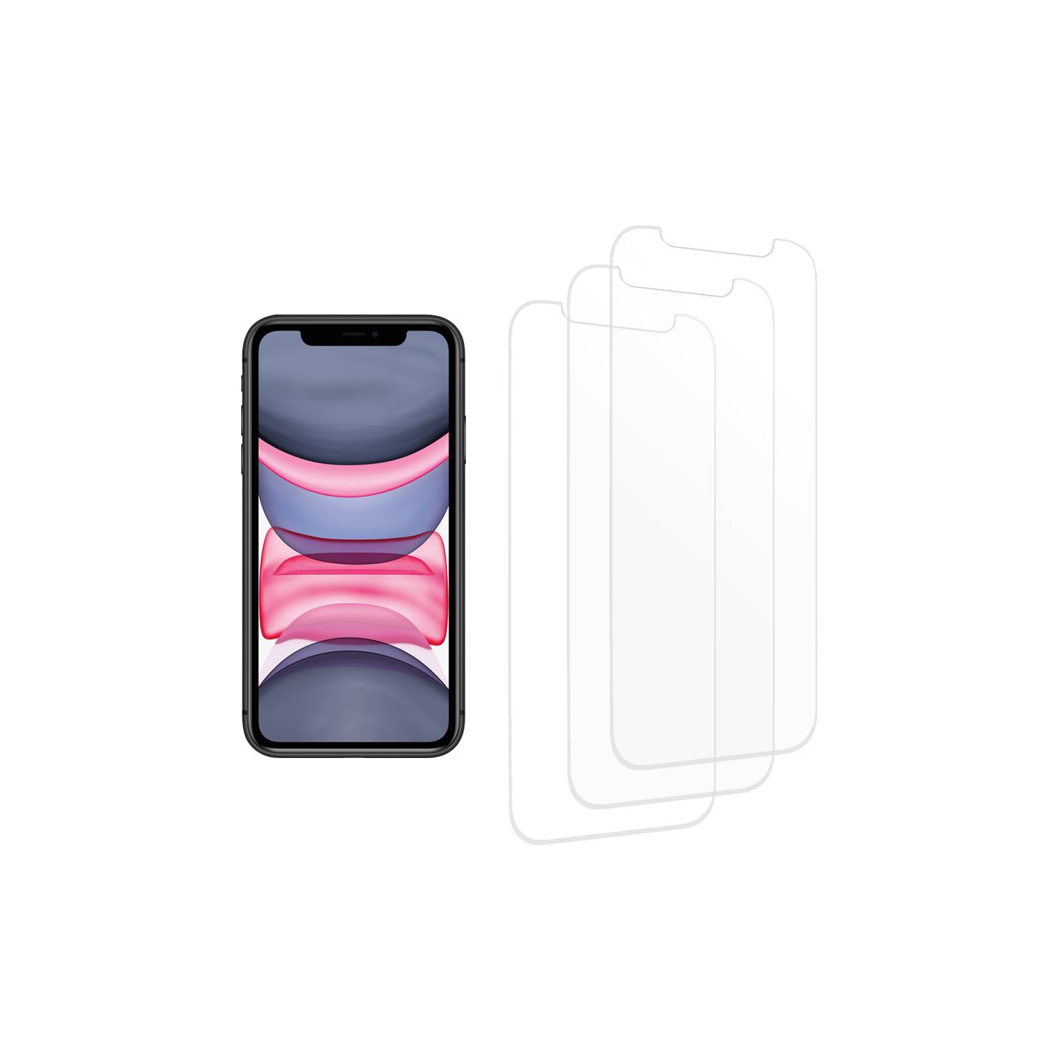 Nueboo Protector Cristal Templado Trasero para iPhone 11 Pro Max