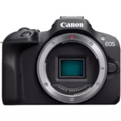 CANON - Canon EOS R100 Cámara Solo Cuerpo Caja De Kit Con Adaptador - Negro