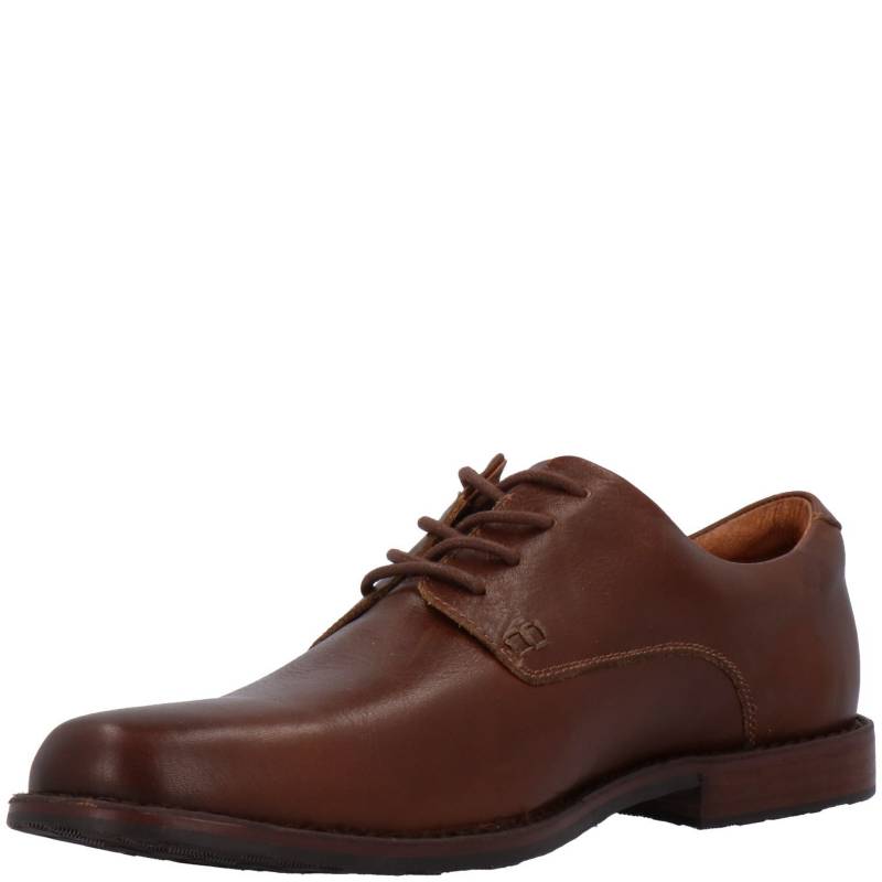 Zapatos Oxford hombre negro con suela de piel - RICKFORD