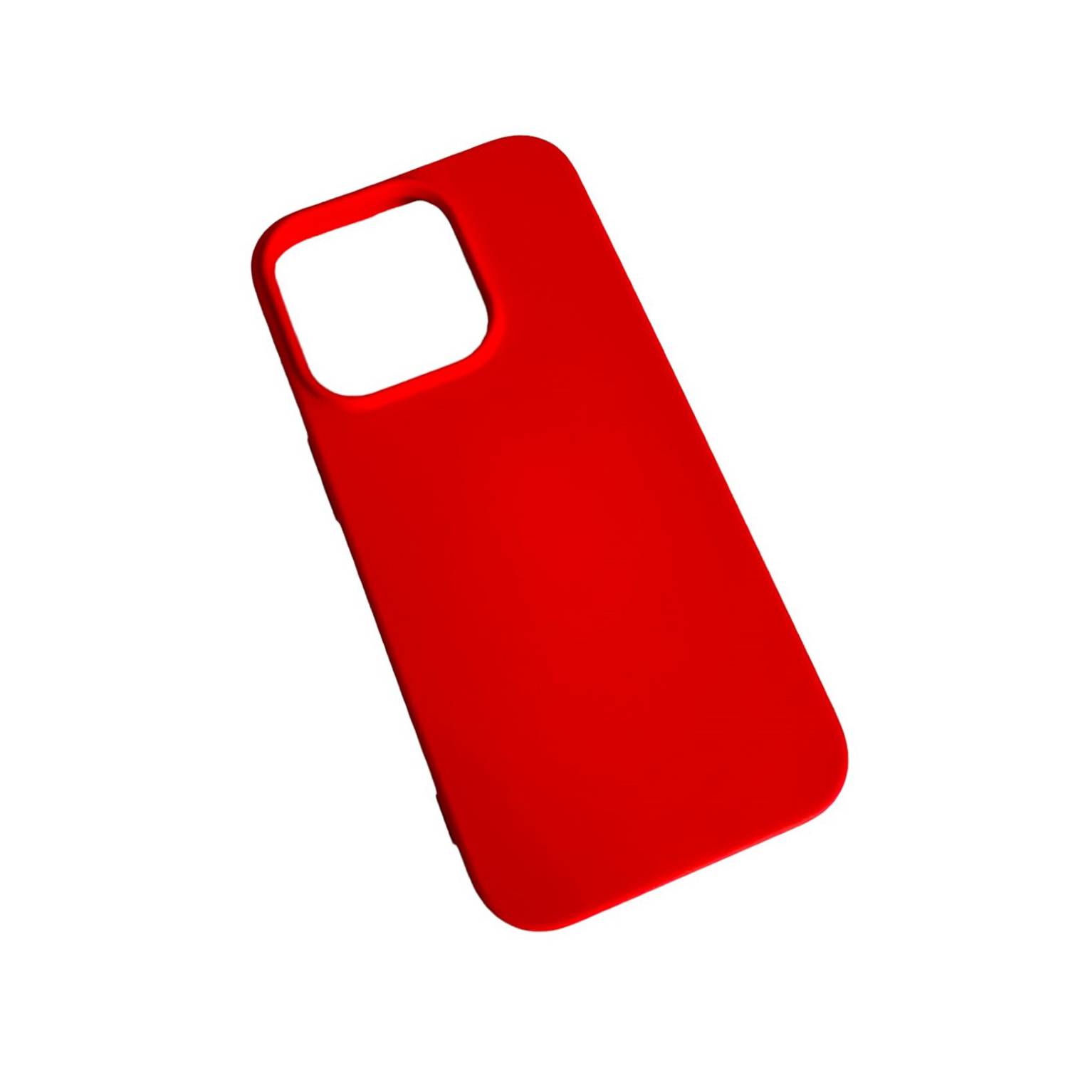 Carcasa iPhone 14 Pro Silicona Rojo -  - Tecnología para