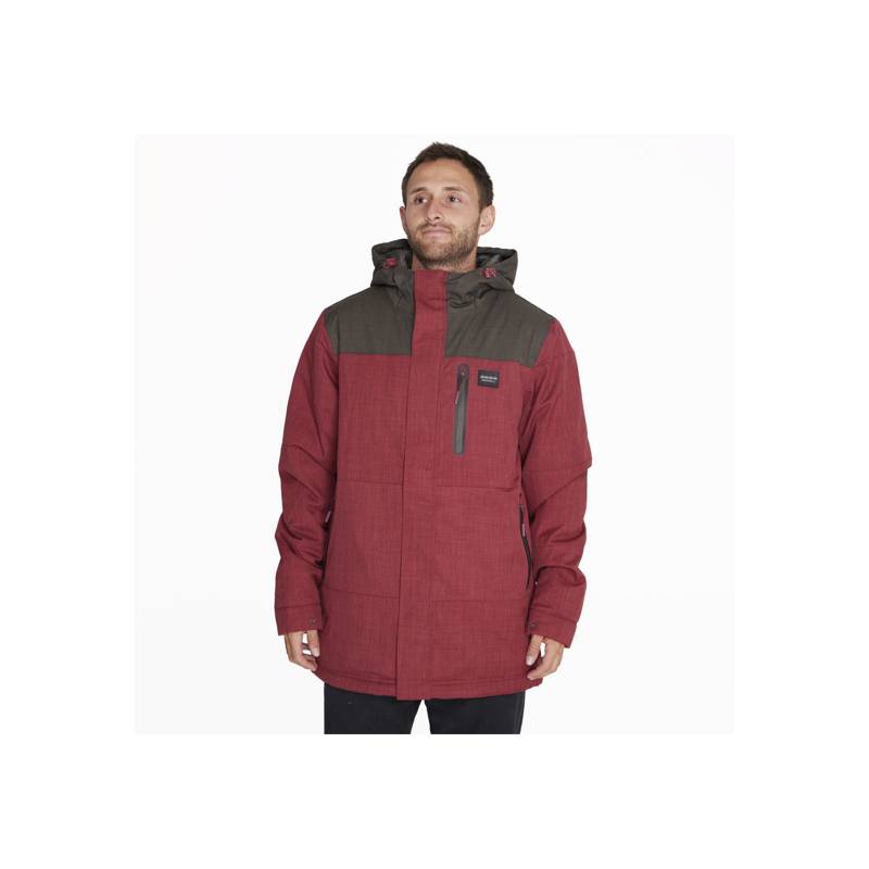 MERRELL Parka Impermeable Parka Full Zipper Rojo Hombre MERRELL