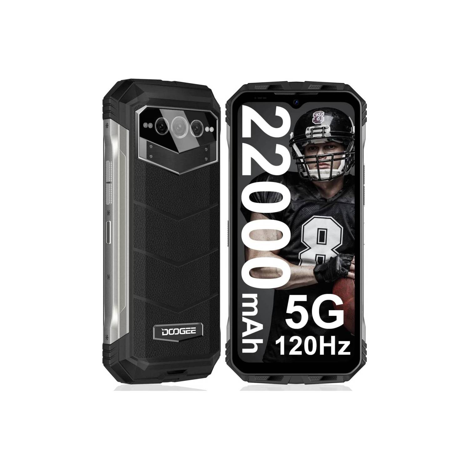 DOOGEE DOOGEE S98 Smartphone Android 12 MTK G96 Octa-core 8GB+256GB FHD+ de  6,3- Rojo