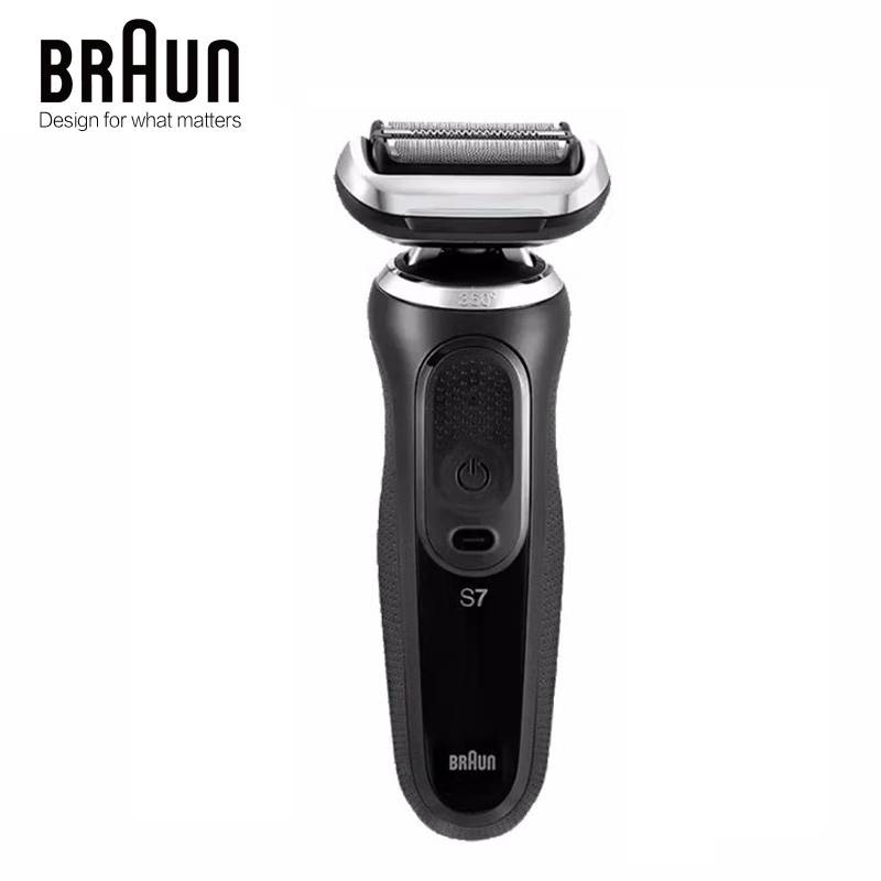 BRAUN Afeitadora eléctrica para hombres - Braun N4300cs Series7 - Negro