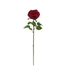 THE GREEN ELEMENT - Planta artificial Rosa Roja 65 Cm