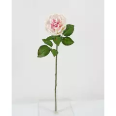 THE GREEN ELEMENT - Planta artificial Rosa Rosada 65 Cm