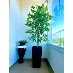 ARBUSTO REAL - Planta Artificial Ficus Premium 160 cm./ 1008 Hojas