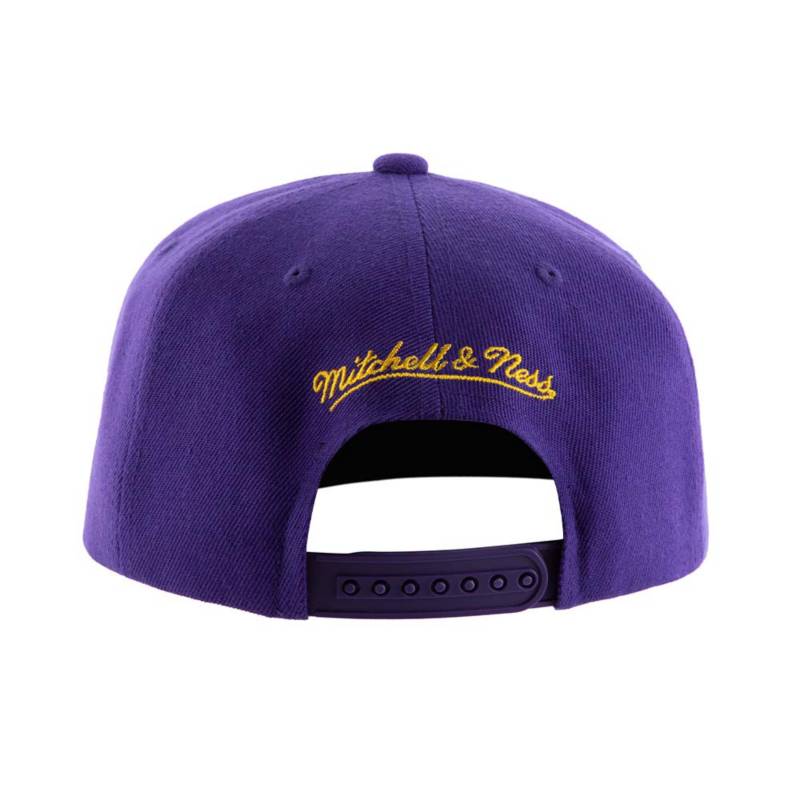 Mitchell & Ness Los Angeles Lakers Asian Heritage Snapback Hat Purple