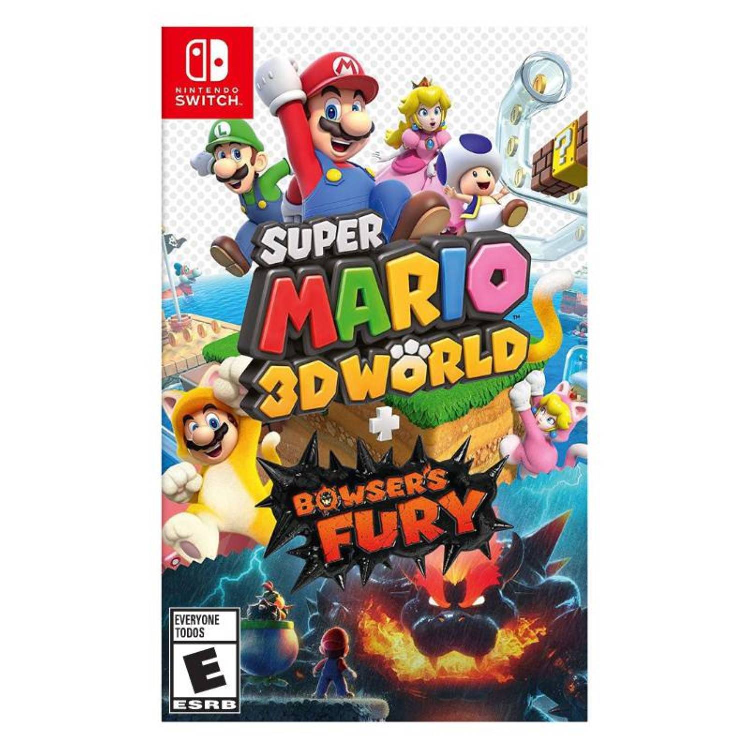 NINTENDO Super Mario 3d World Bowser Fury-NSW - Megagames