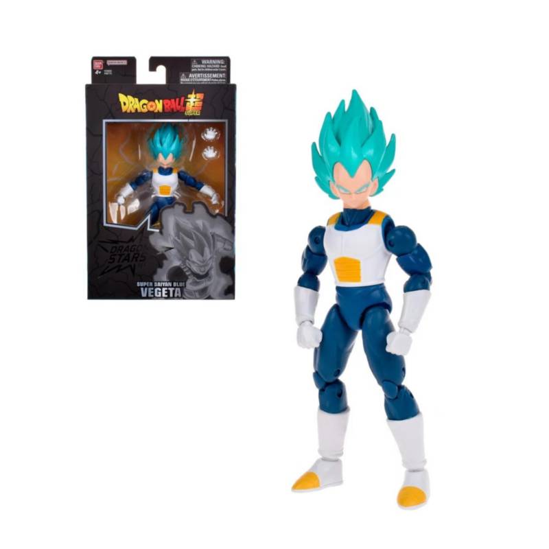 Bandai Dragon Ball Super Super Saiyan Blue Vegeta 17 cm Colorido