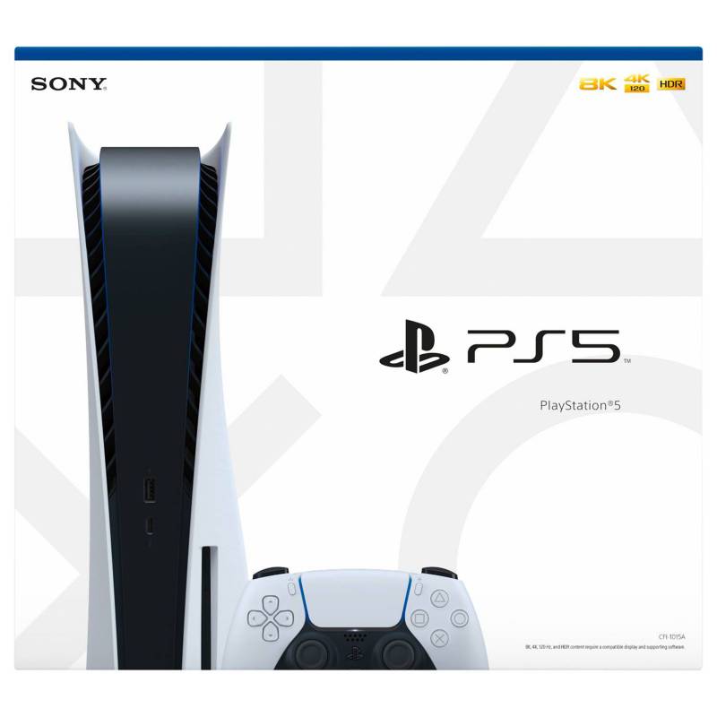 PLAYSTATION PS5 Consola Playstation 5 Sony con Disco