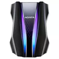 ADATA - Disco Duro Externo Portatil Adata HD770G RGB Gamer 1 TB Negro