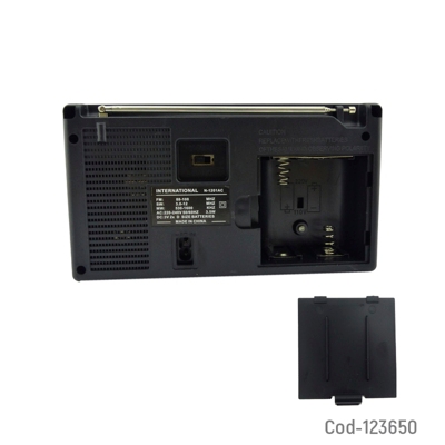 Radio Multibanda, Modelo RS-2400, Recargable Y A Pilas. Alta Calidad. En  Caja. por mayor sku:24726