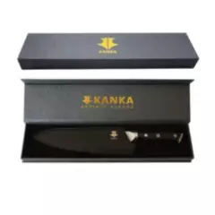 KANKA - Kanka - Cuchillo Chef 21cm Acero Inox Mango G10 con Funda