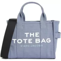 MARC JACOBS - Marc Jacobs Bolso tote pequeño para mujer Blue Shadow