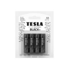TESLA - Pilas Tesla alkalina 4 und  AA Black+  1,5v