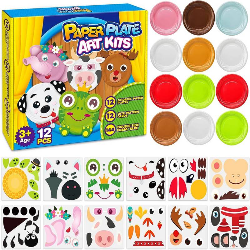 SHOGAR Kit de arte y manualidades para niñas y niños