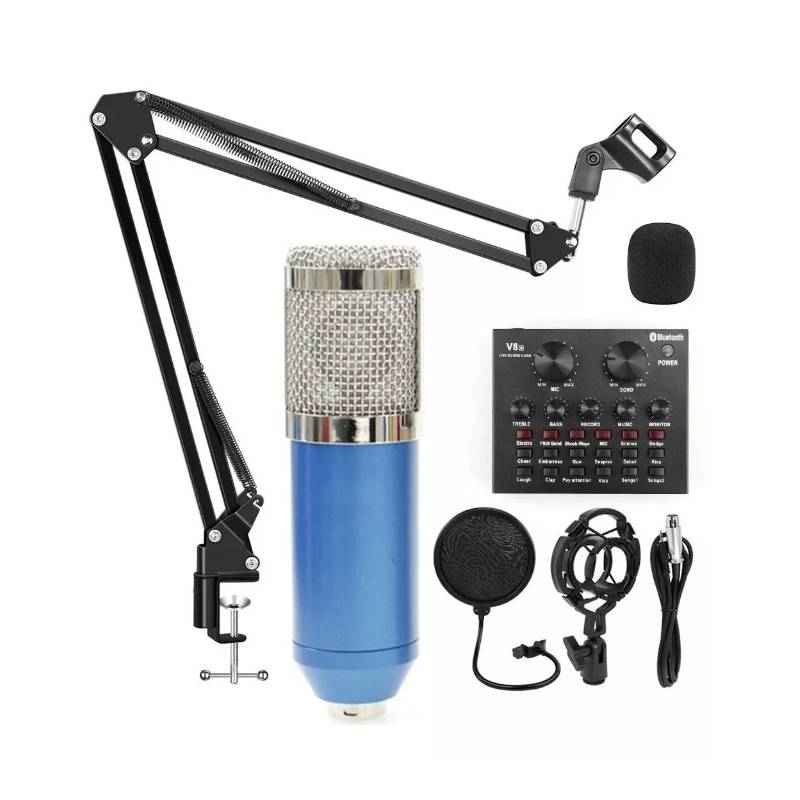 LINKON KIT Soporte para Microfono Condensador 3 Accesorios