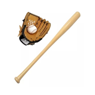 Bat Beisbol De Madera Infantil