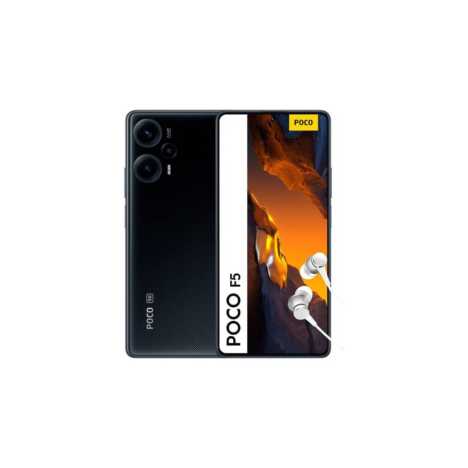 Xiaomi Poco F5 5G 8GB/256GB Negro - Teléfono móvil