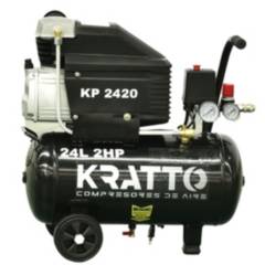 KRATTO - Compresor de Aire 2HP 24L KRATTO