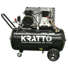 KRATTO - Compresor de Aire 3HP 100Litros KRATTO