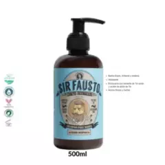 SIR FAUSTO - SIr Fausto Shampoo para Barba 500ml Barberia Profesional