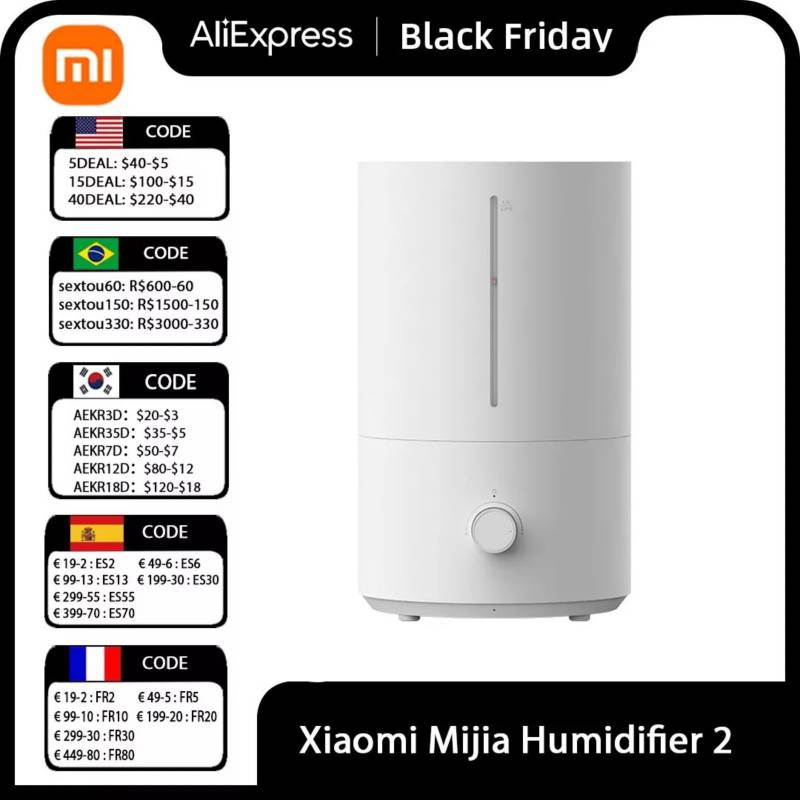 Humidificador de Aire Xiaomi Smart Humidifier 2 - Xiaomi
