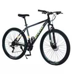 ATLETIS - Bicicleta Mountain Bike Striker Aro 275 21Vel Hombre Negro