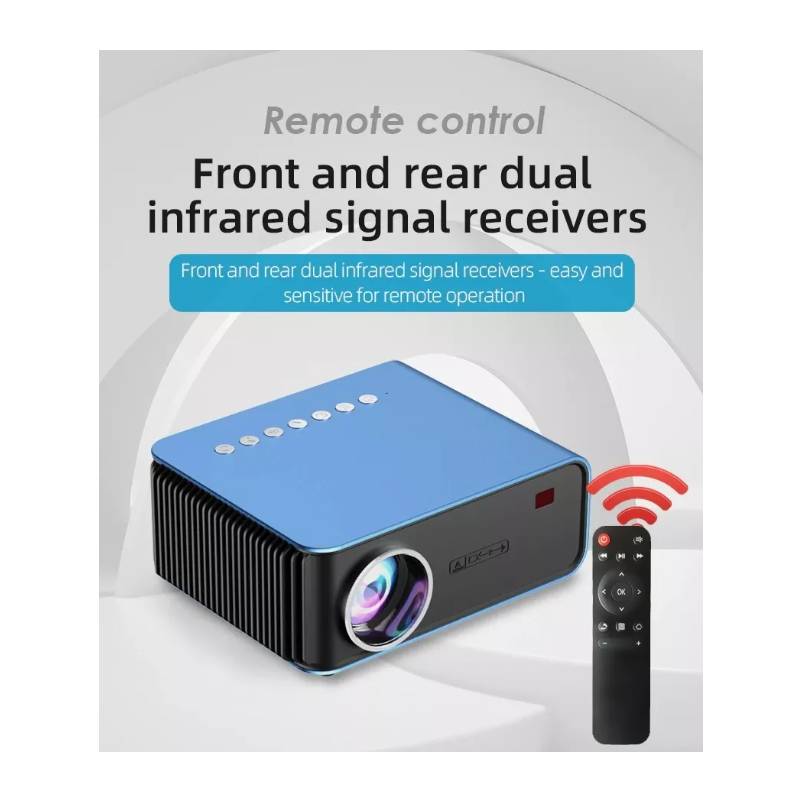 GENERICO Mini Proyector Full Hd Led Proyector Wifi Portatil