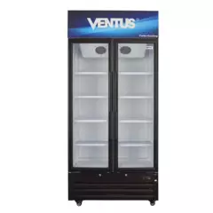 VENTUS - Visi-cooler VENTUS 2 ptas forzado Turbo Cooling 550 lts LG-550 TC