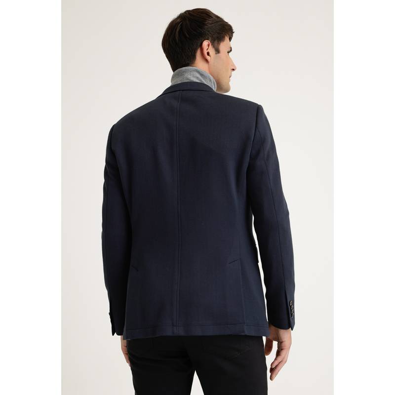 Chaqueta Casual Knit Navy - Perry Ellis Chile