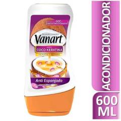VANART - Acondicionador Coco Keratina Vanart Anti-Esponjado 600 ml